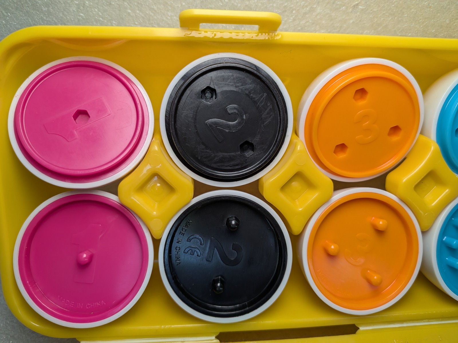 KIDZLANE Count & Match Egg Set Learning Toys Preschool Textured Complete