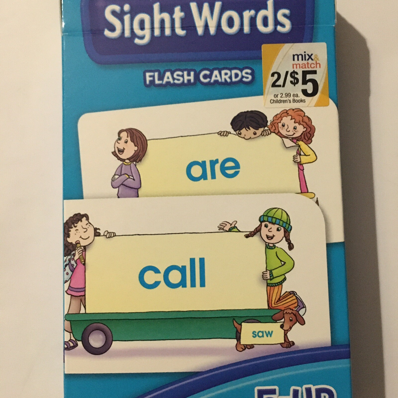 School Zone Number And Sight Words Flashcard Packs SEE DESCRIPTION