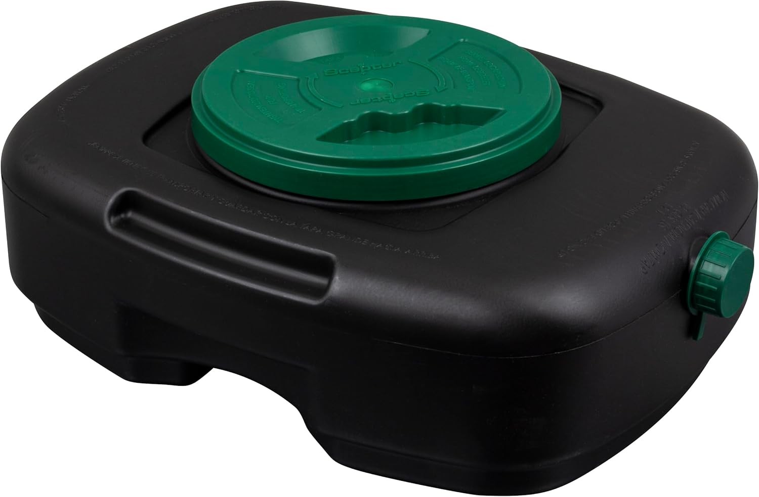 Heavy Duty 7.3 Quart Oil Drain Pan W/ Lid & Filter Drain Screen Pour Spout