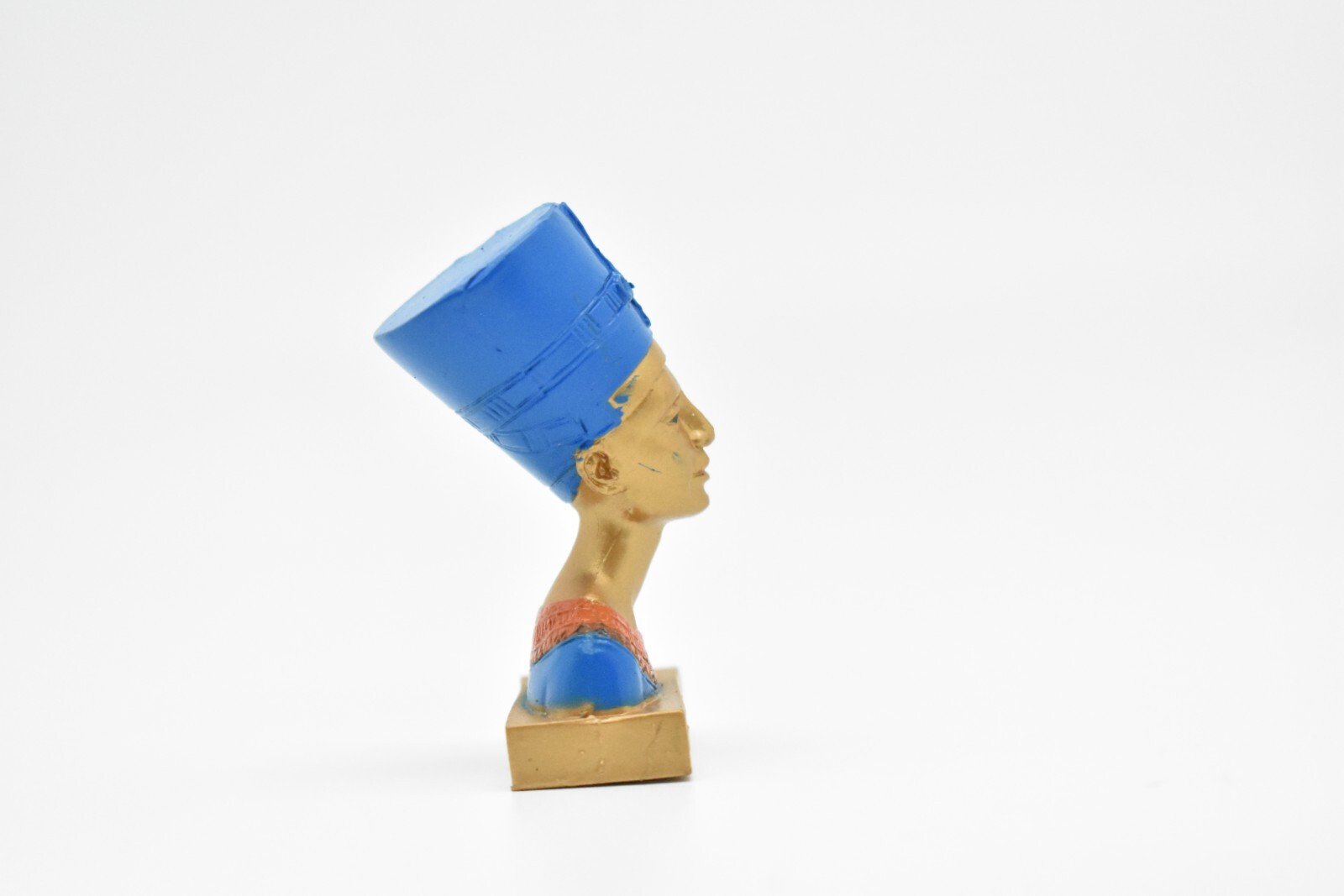 Queen Nefertiti, Ancient Egyptian Statue, Very Nice Plastic Reproduction 2″