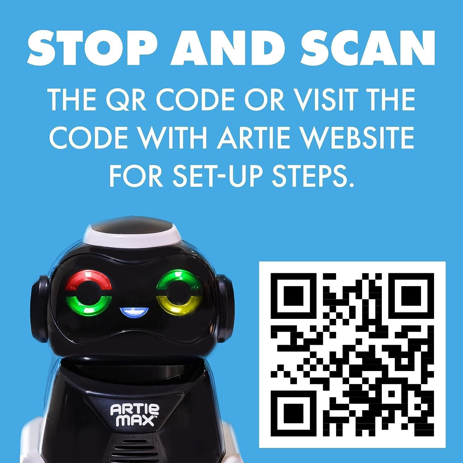 Artie Max the Coding & Drawing Robot – STEM Robot Toys & Coding for Kids, Learn