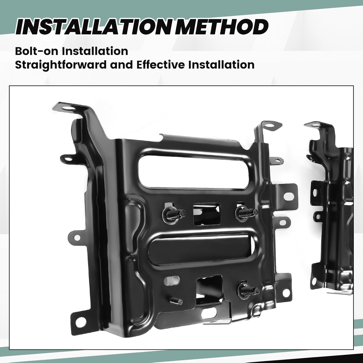 Front Bumper Bracket Compatible with 2013-2018 Ram 1500 and 2019-2022 Ram 1500