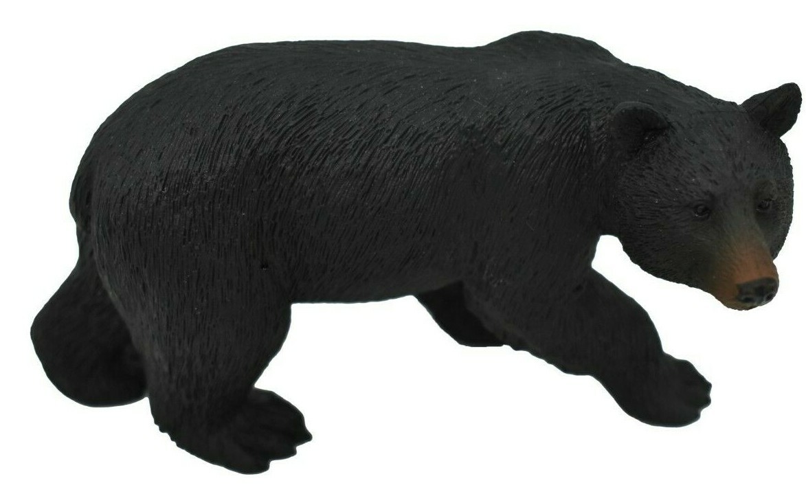 Black bear, Museum Quality Plastic Replica 4.5″W x 2.5″T M123-B648