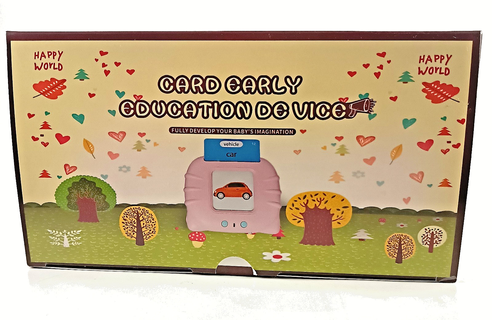 New Happy World Card Early Education Devic October 2025 English and Spanish