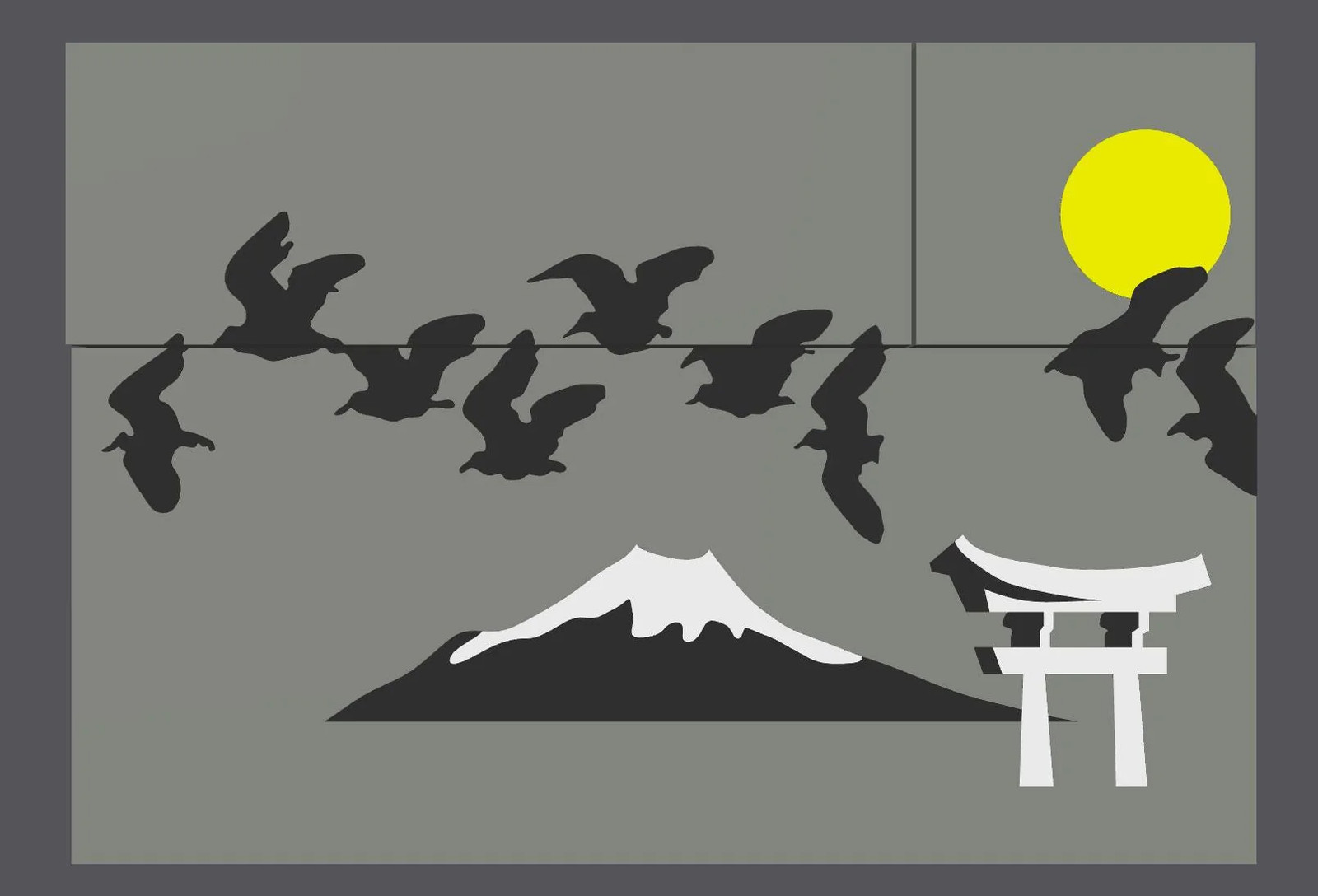 Vanishing Japanese Birds Puzzle | Optical Illusion Dissection Puzzle | 3D