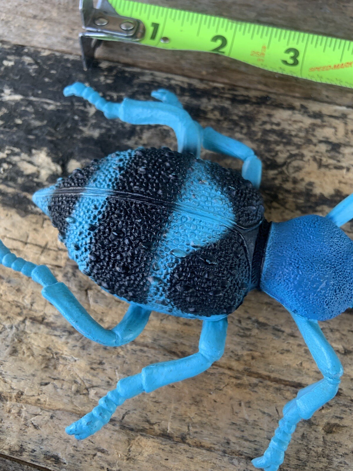 Vintage Plastic Beetle Weevil Toy- Aquarium Decor- VW- Old School- China