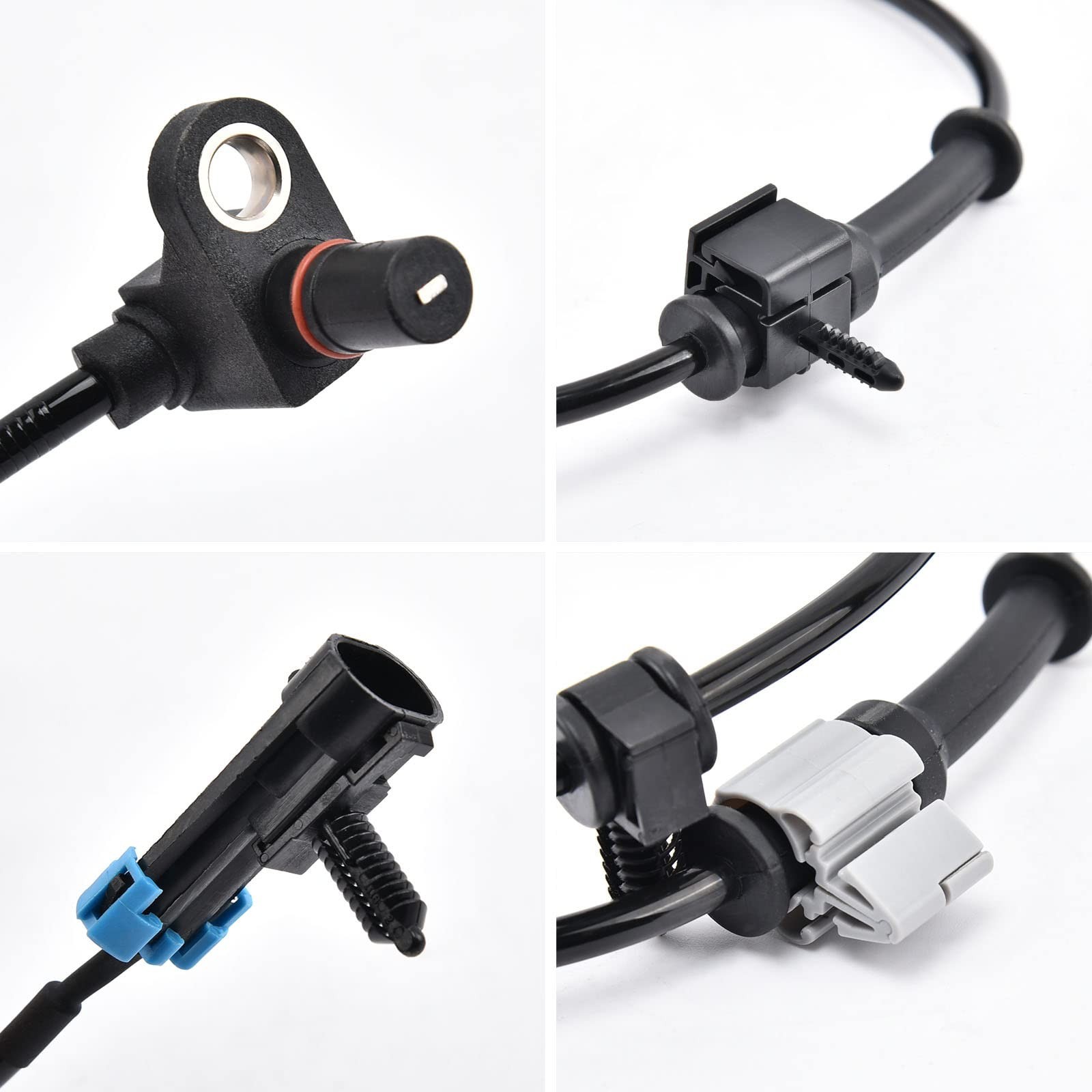 SPEEDWOW 15037208 2pcs ABS Wheel Speed Sensor Front Left Right for Chevy Silv…