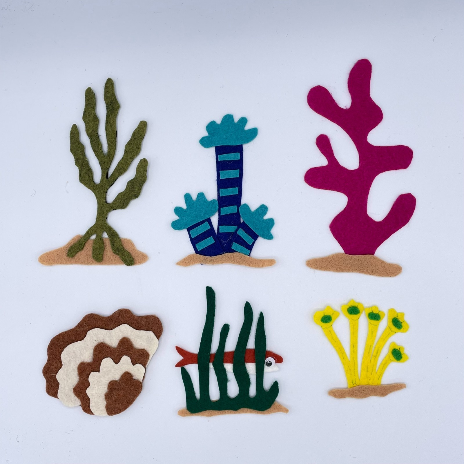 Hooray for Fish Felt Pieces for Felt/Flannel Board Play