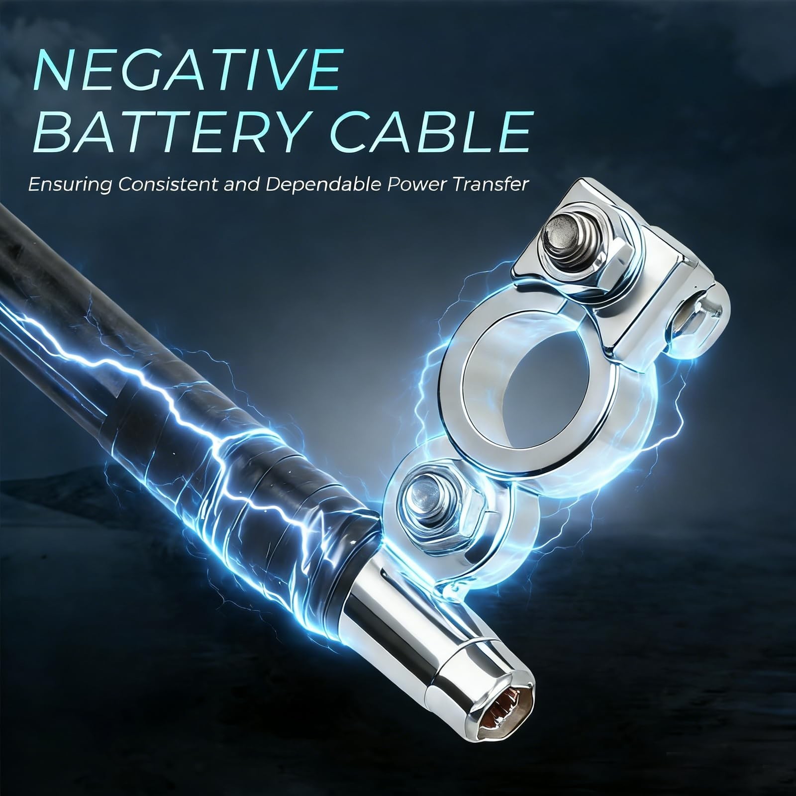 Negative Battery Cable Compatible with Chevrolet Silverado 2007-2013 Chevrole…