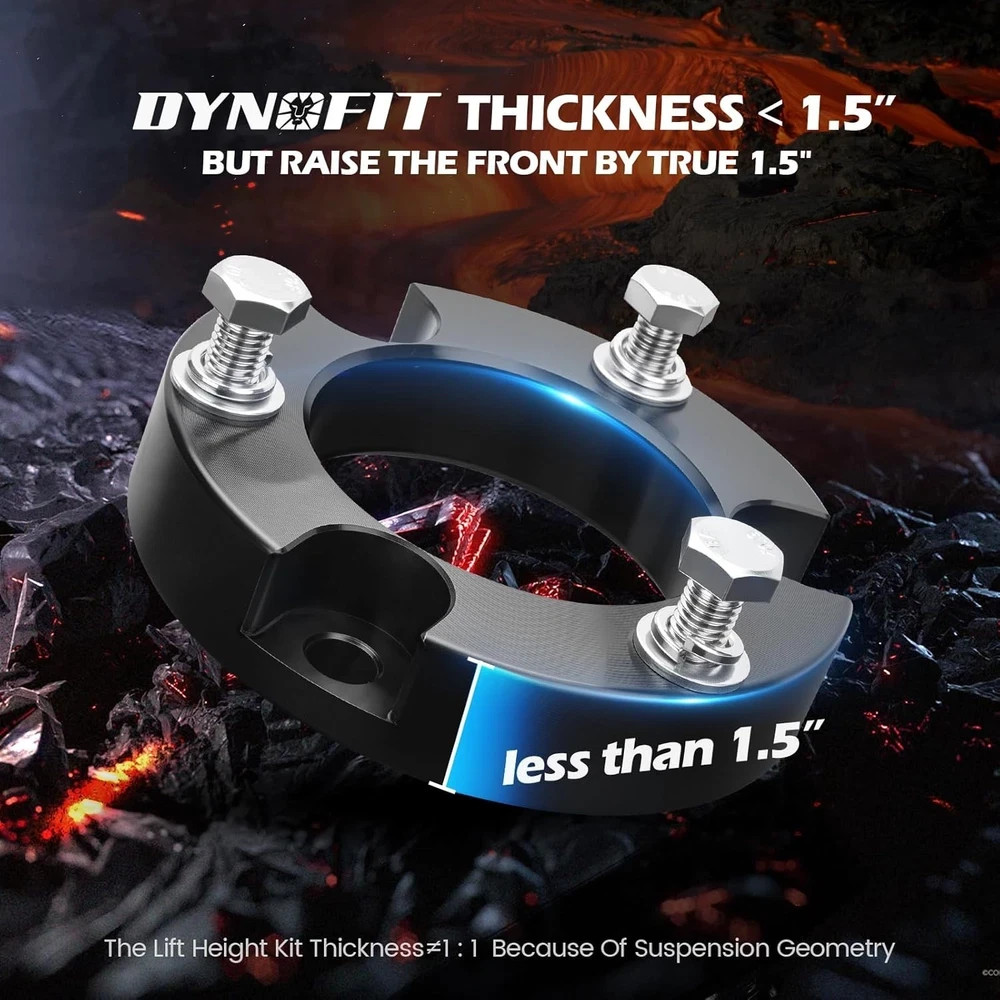 1.5″ Leveling Kit for Toyota Tacoma (2005-2023), 4Runner (2003-2024) & FJ Cruise