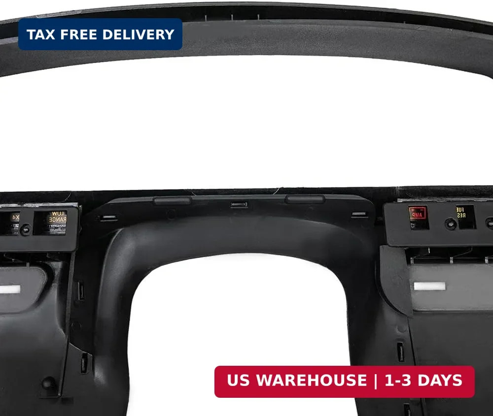 PIT66 Dash Panel Bezel Cover Compatible with 1992-1997 Ford F150 F250 F350 | Das