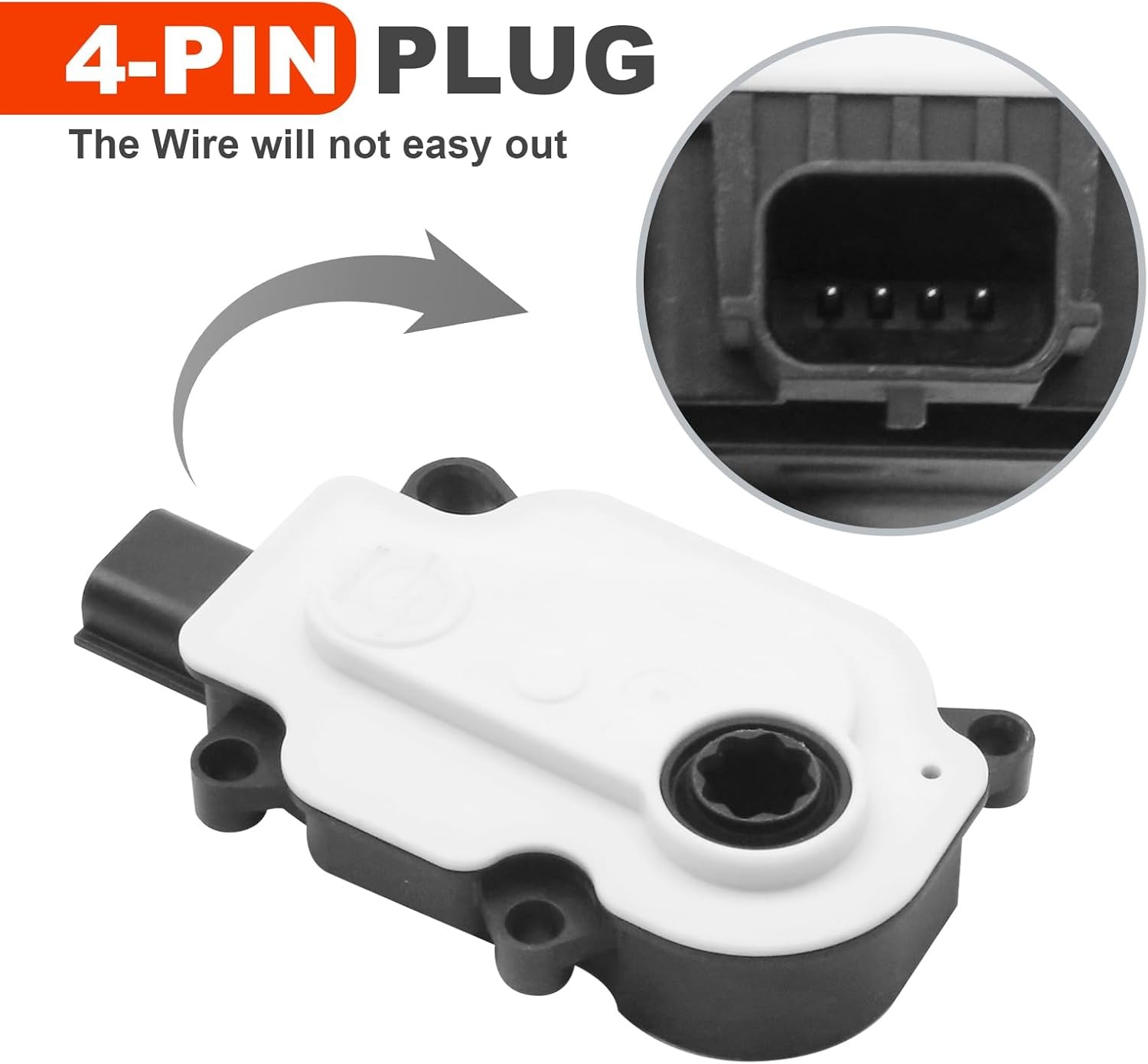 GV4B-8476-AB Shutter Grille Actuator Motor, Replacement for Ford Escape 1.6L