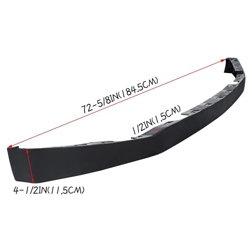 Front Lower Bumper Valance Panel Compatible with 2017 2018 2019 F250 F350