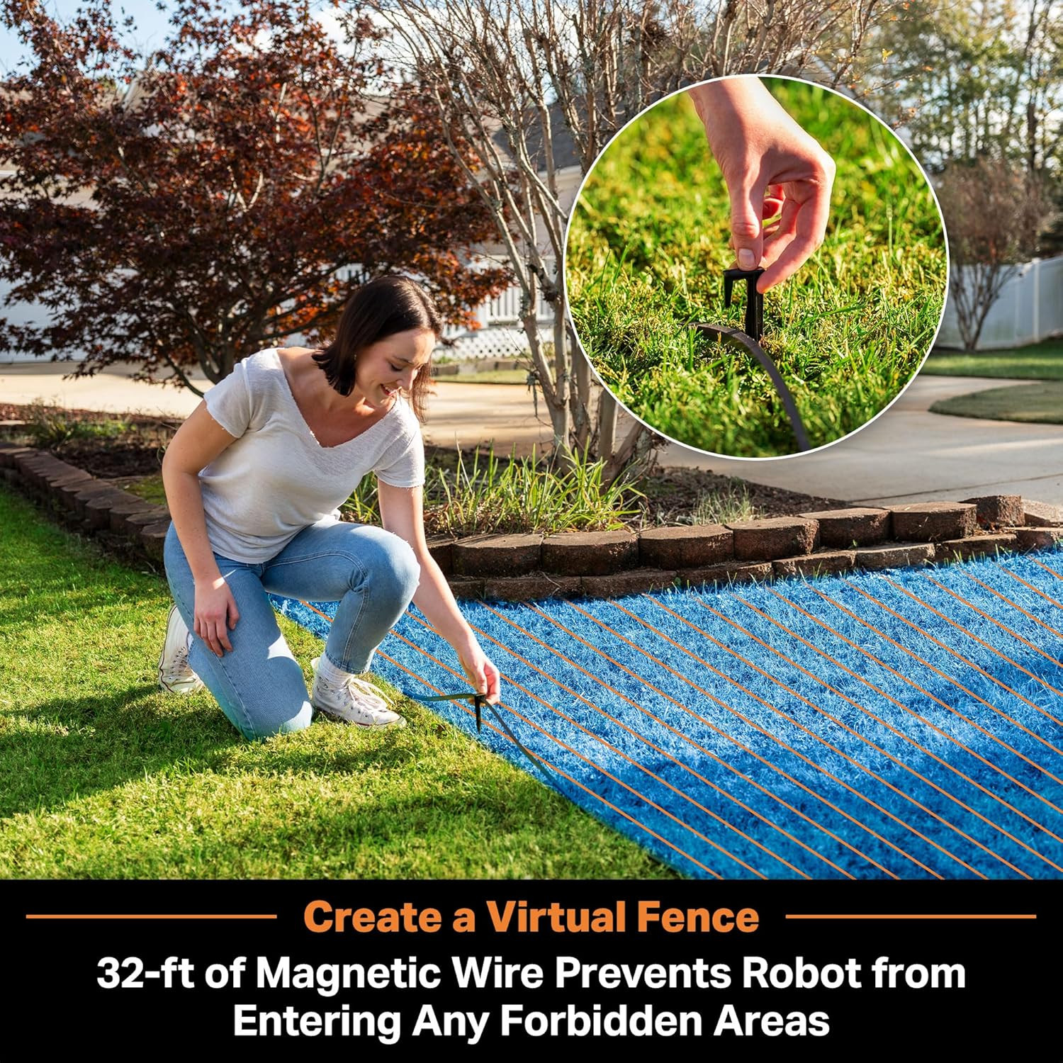 Ocumow™ MAX Wireless Robot Mower for Small Lawns 2000-3500 sq ft