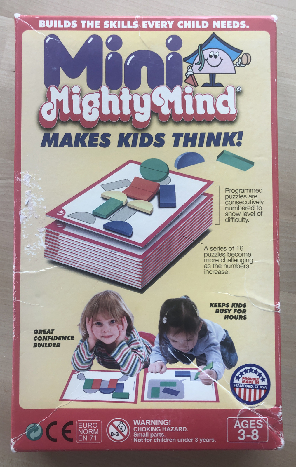 Leisure Learning Products Mini Mighty Mind Puzzles With Cards Complete! 2009