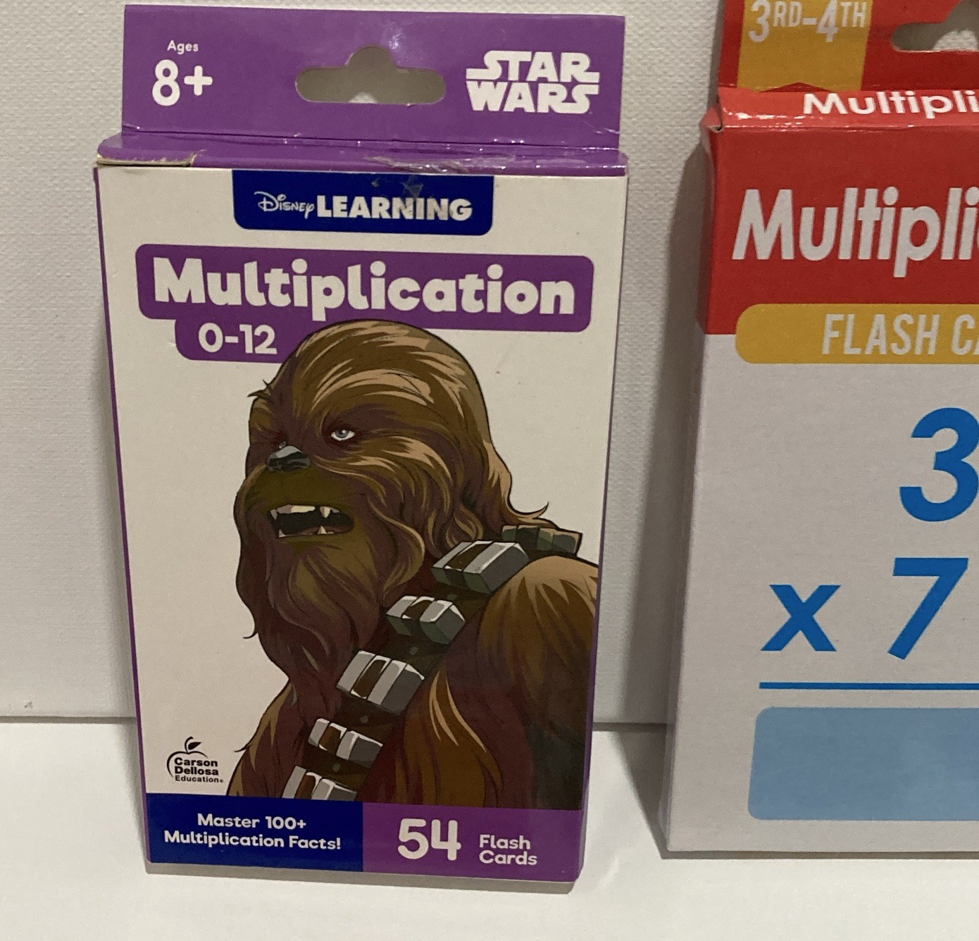 Scholastic Flash Cards Lot Math Alphabet Numbers Sight Words Star Wars Kids