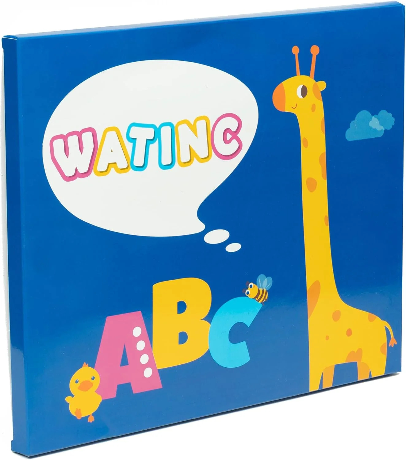 WATINC Travel Felt Board Story Set – 25PCS Portable Felt Board Educational Birth