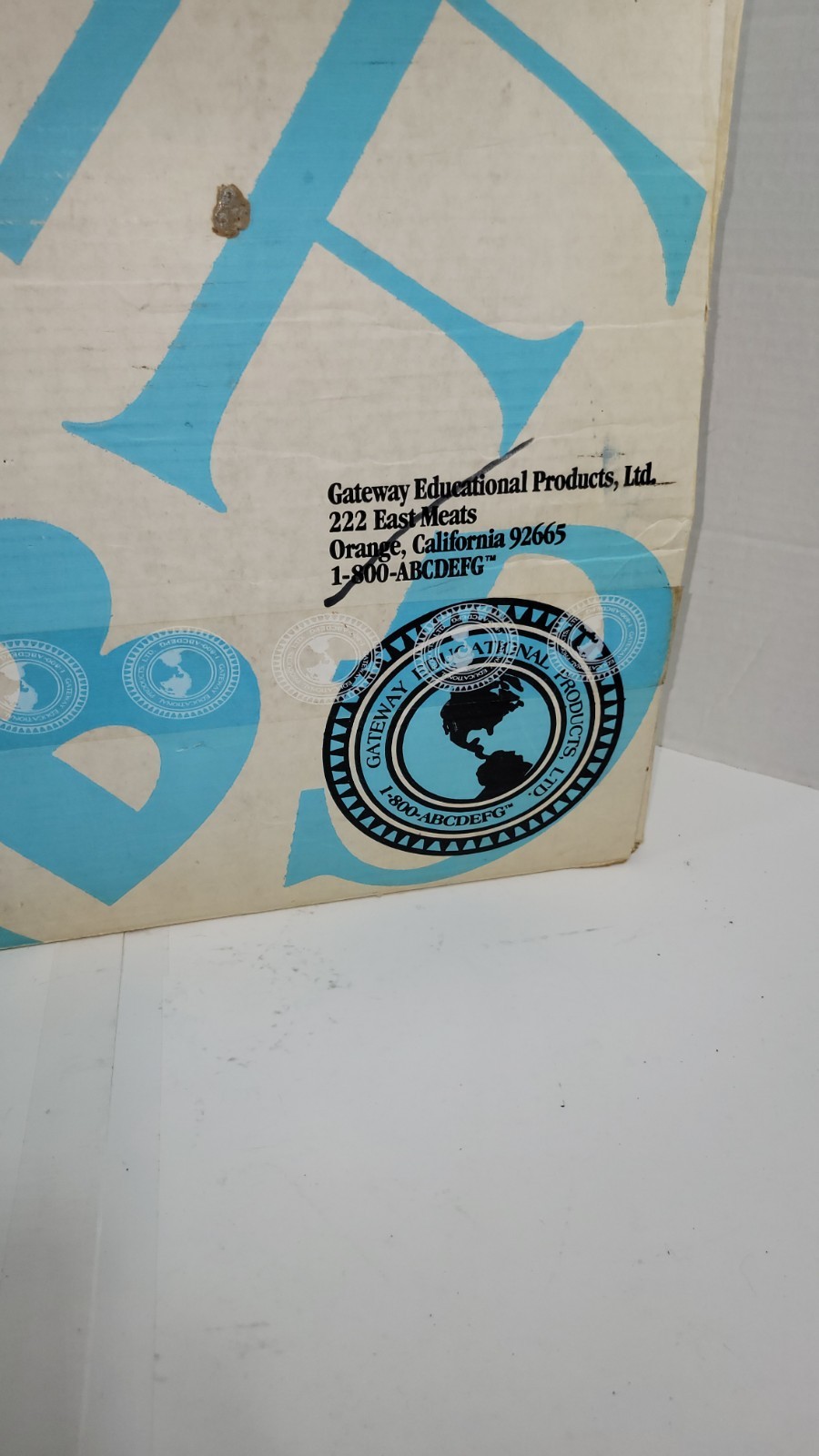 Vintage Hooked On Math Box Set (1992), Cassettes, Workbooks, Flash Cards- Used