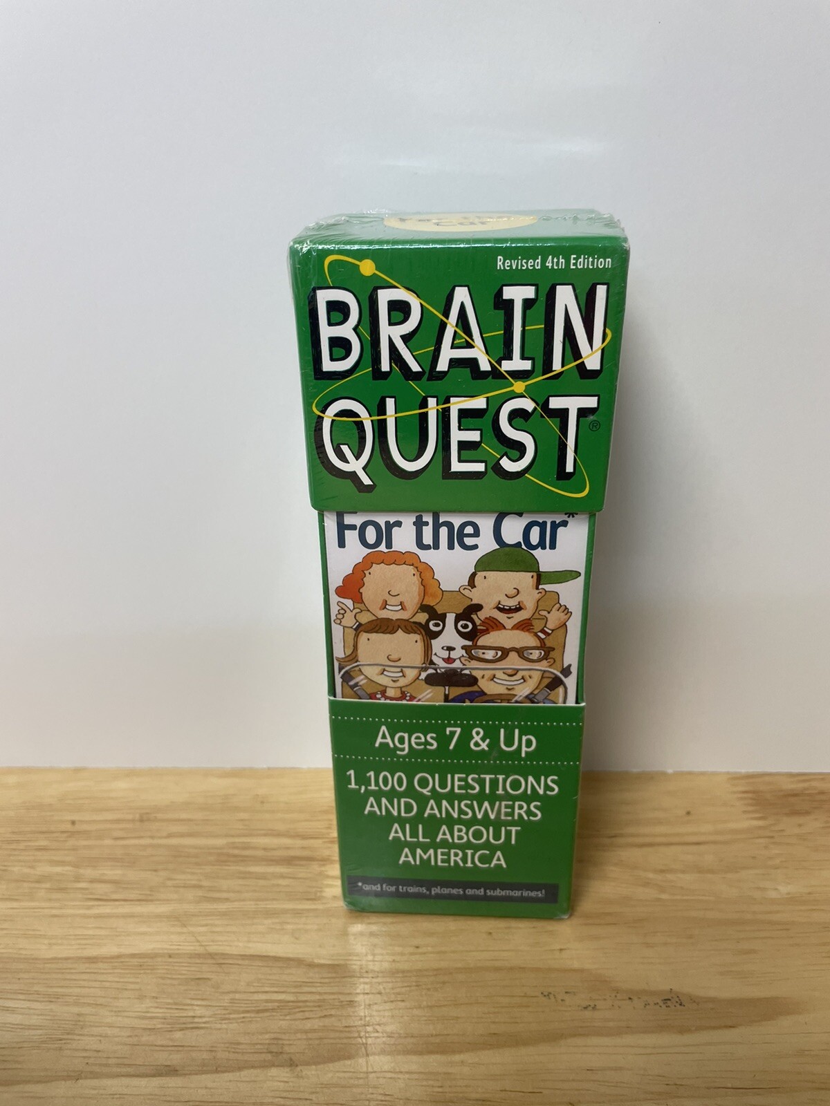 Workman Brain Quest Ages 7 & Up All About America Learning Cards For The Car