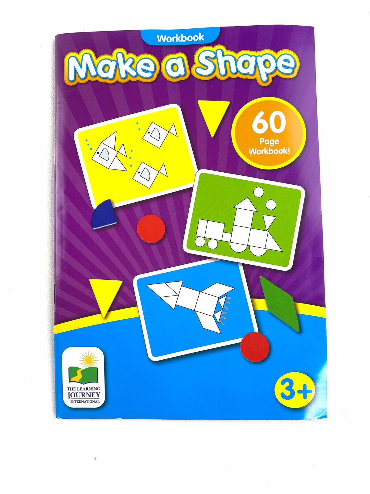 The Learning Journey Magnetic Make a Shape Activity Set Educational Toy