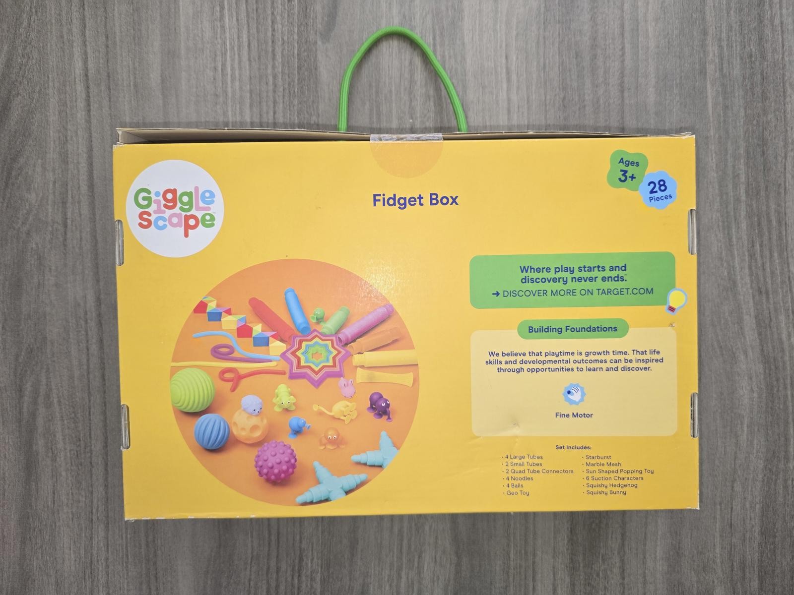 Giggle Scape Fidget Box Educational Toy Set