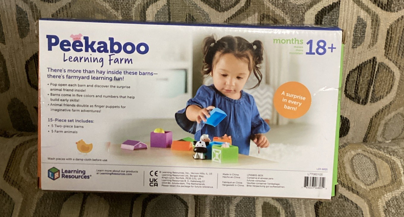Learning Resources Peekaboo Learning Farm