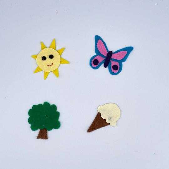 What’s In My Pocket ? Sample Set for Felt or Flannel Board Play