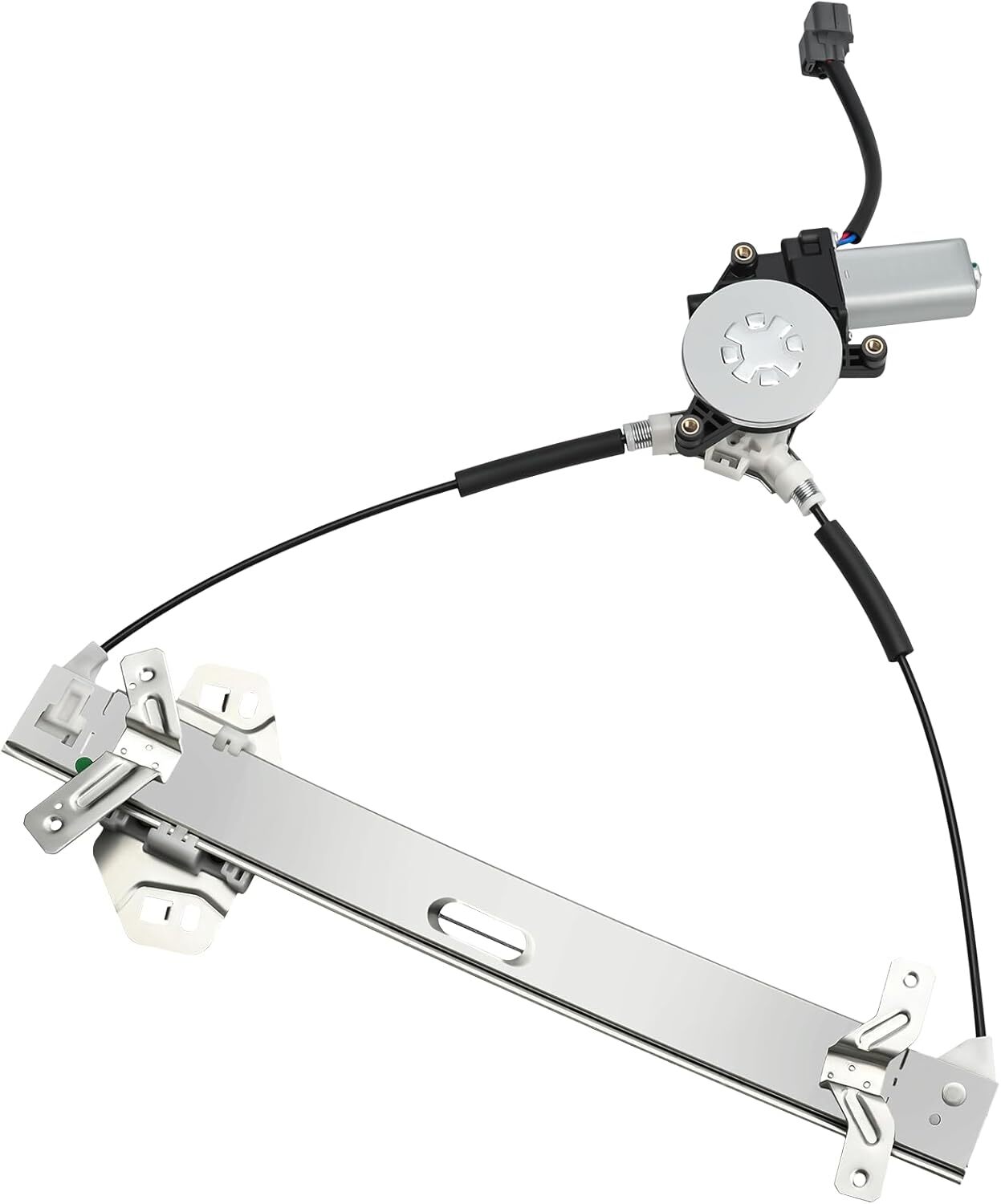 Front Right Passenger Side Power Window Regulator with Motor Compatible with