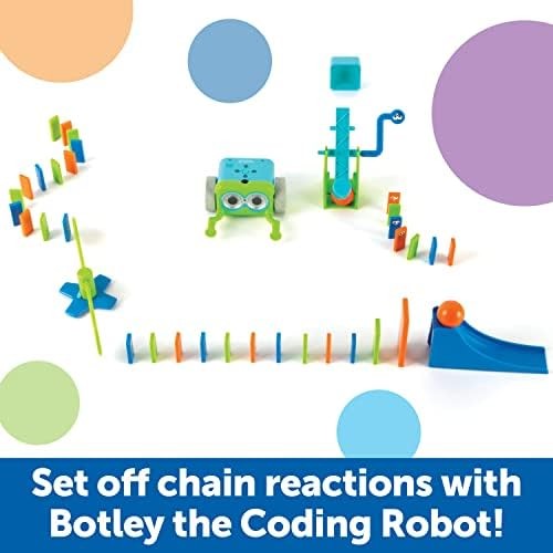 Learning Resources Botley Coding Robot Kit Action Challenge Set, Chain Reaction