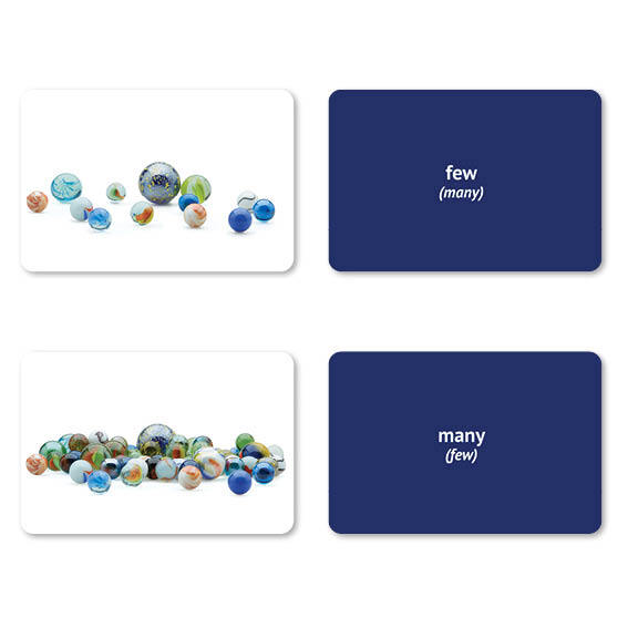 Opposites Flash Cards | 40 Language Development Educational Photo Cards |
