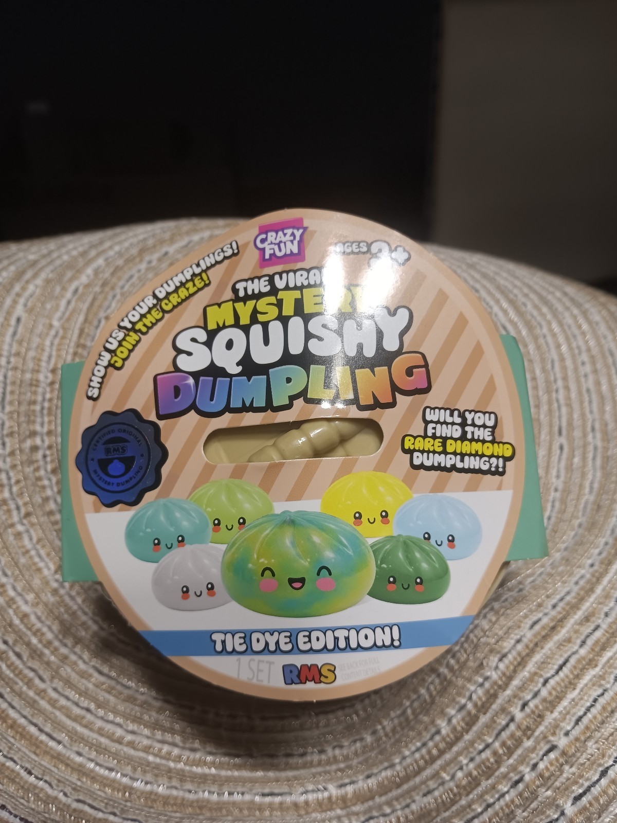 rms tie dye dumpling squishy