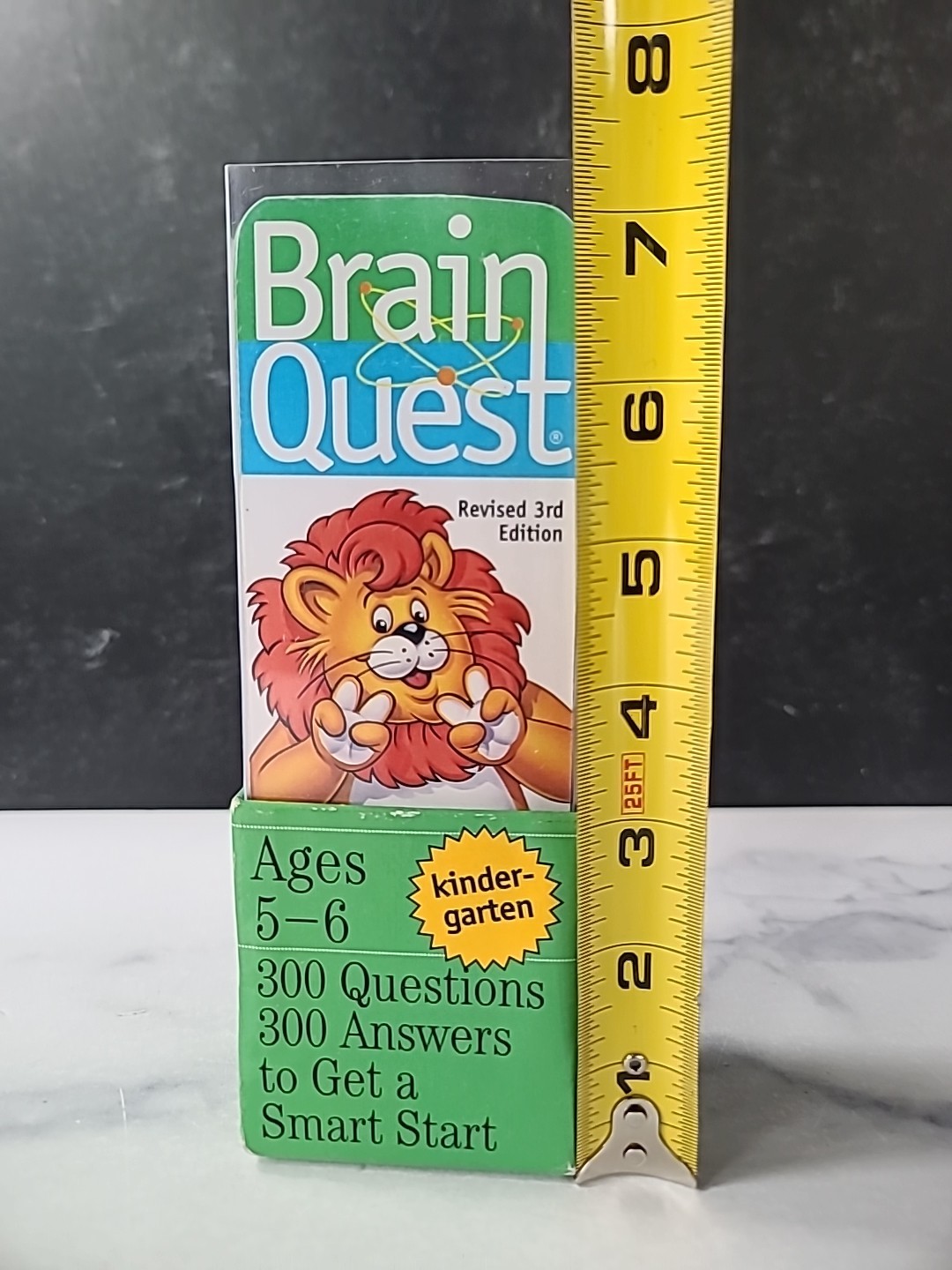 Brain Quest Ages 5-6 Kindergarten Set of Cards 300 Questions Answers 3rd Edition