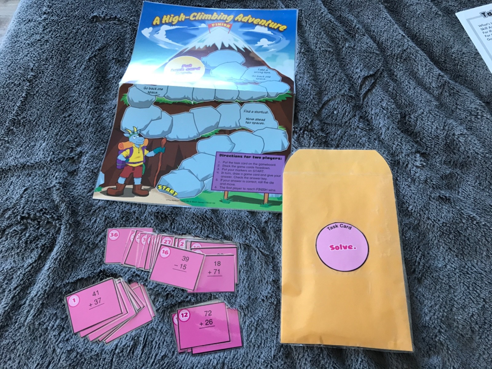 A High Climbing Adventure! 2 digit add subtr math teacher game resources 2nd gr