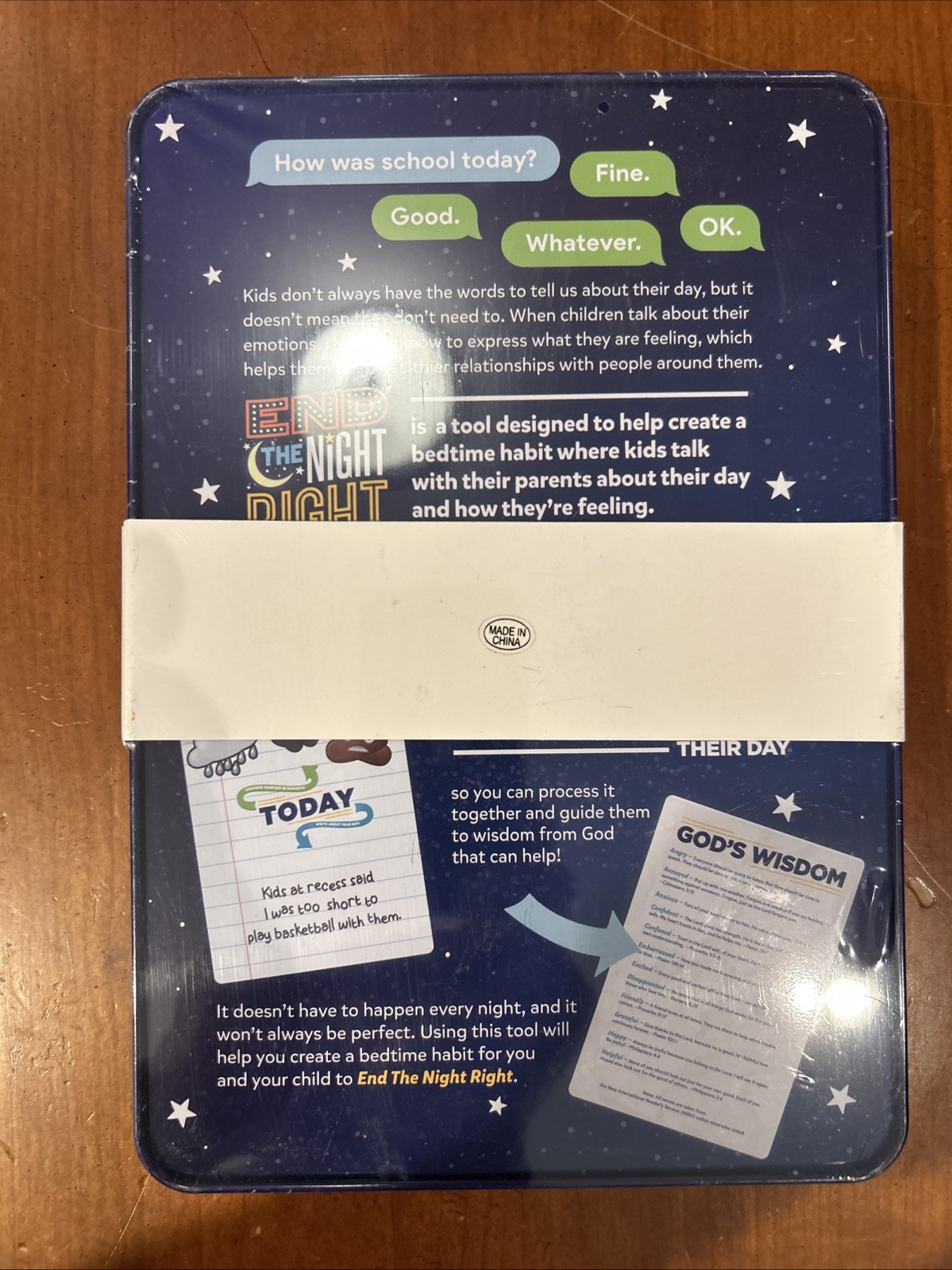 End the Night Right Cards, for Elementary Ages by North Point Community Church