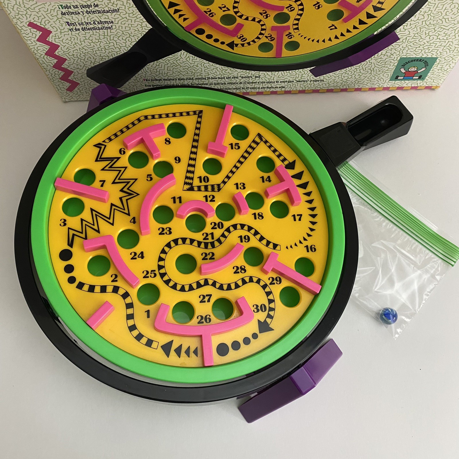 Discovery Toys Maze Master Labyrinth Game Toy Vintage 1990 Retro