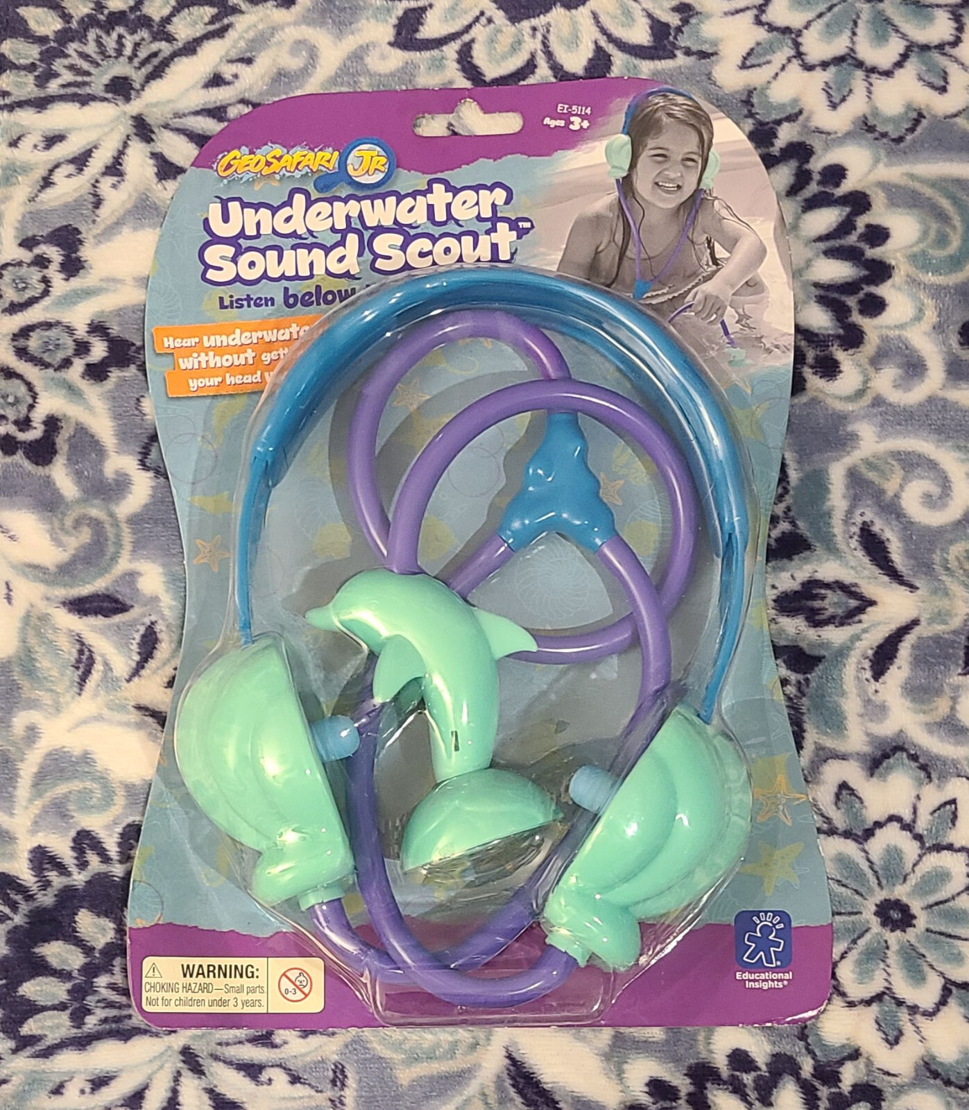 Educational Insights Geo Safari Jr. “Underwater Sound Scout” For Ages 3 ++ New