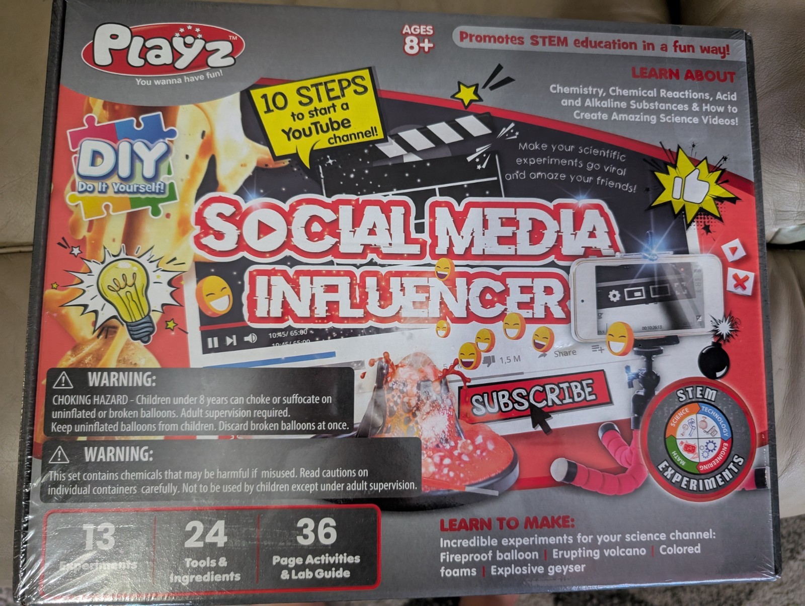 Playz Social Media Influencer – STEM education in a fun way! BRAND NEW