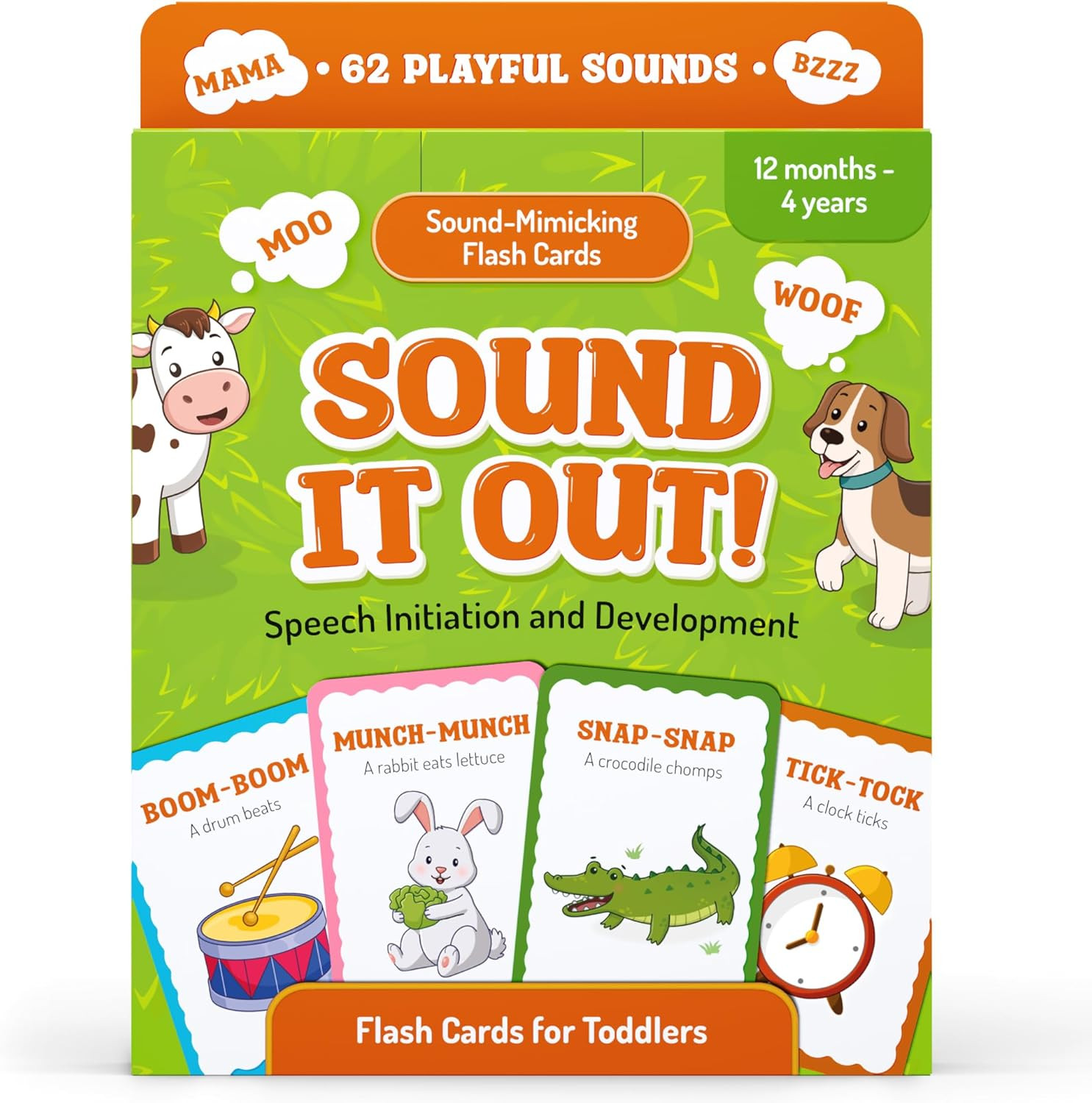 Speech Therapy Toys & Materials for Toddlers 1-3 & 3-4