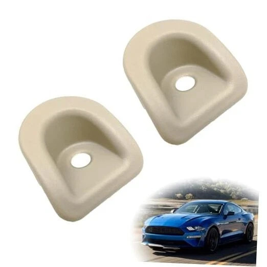 Door Panel Trim Lock Grommet, Compatible with 2005-2014 Mustang Left Beige