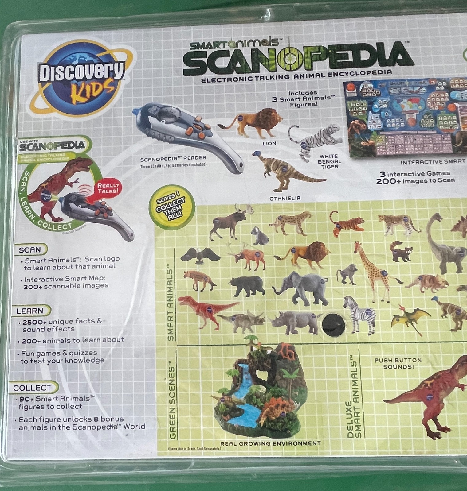 Discovery Animal Scanopedia Electronic Talking Scans Any Smart Animal NEW