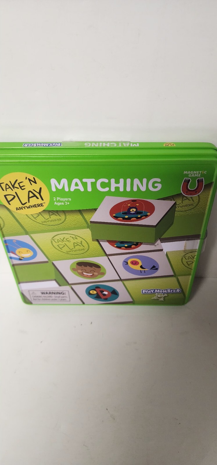 Playmonster Take ‘N’ Play Anywhere Matching Magnetic Game Portable Travel Toy