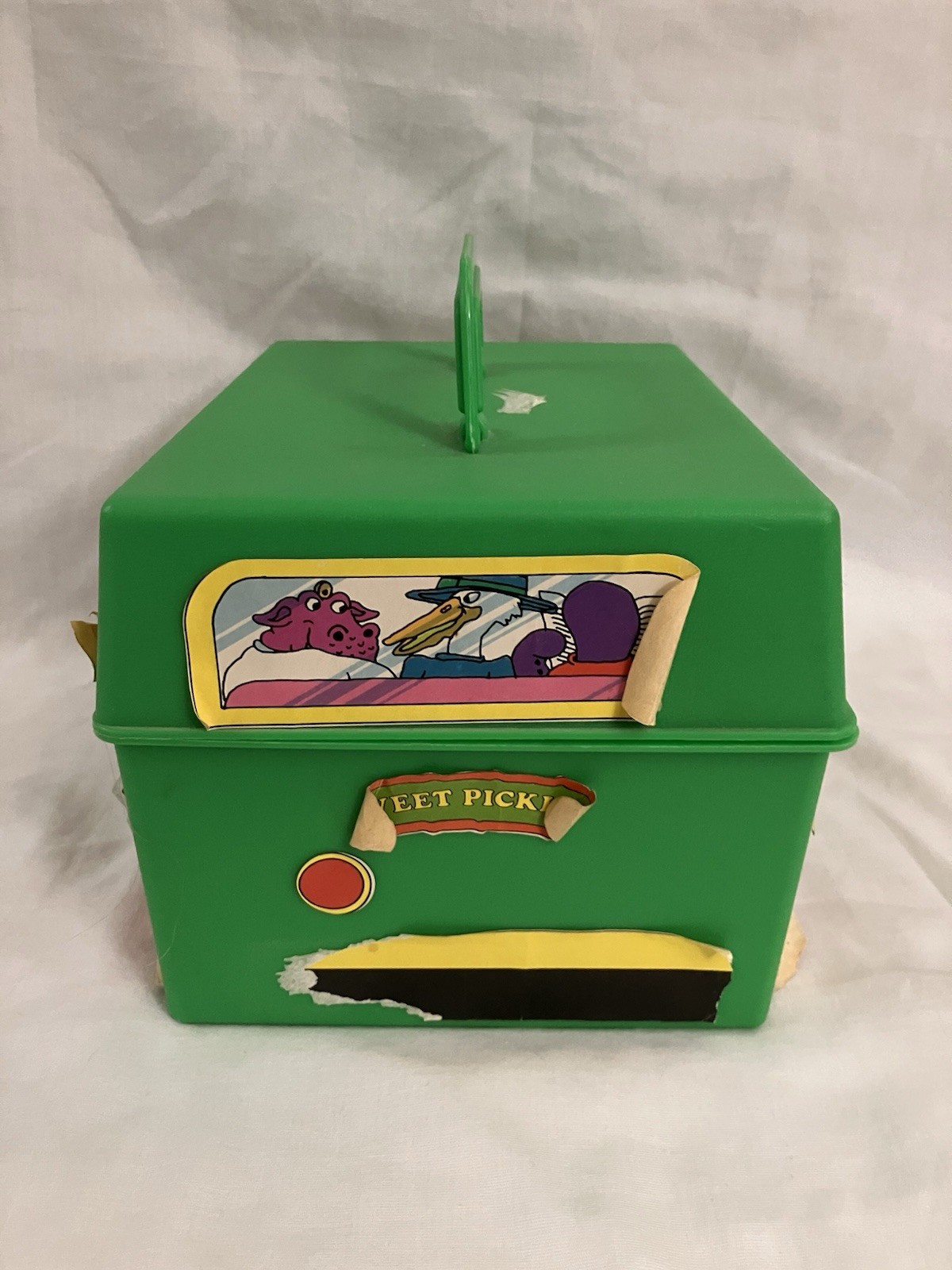 Vintage Sweet Pickles Preschool Program Learning With Green Bus Case