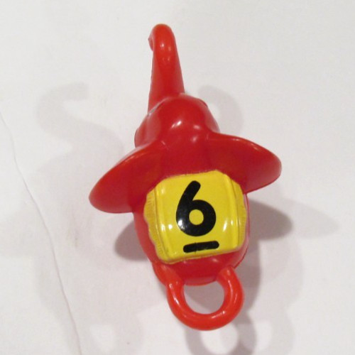 Learning Resources Snap and Learn Numbers Replacement Red Elephant 6 Counting
