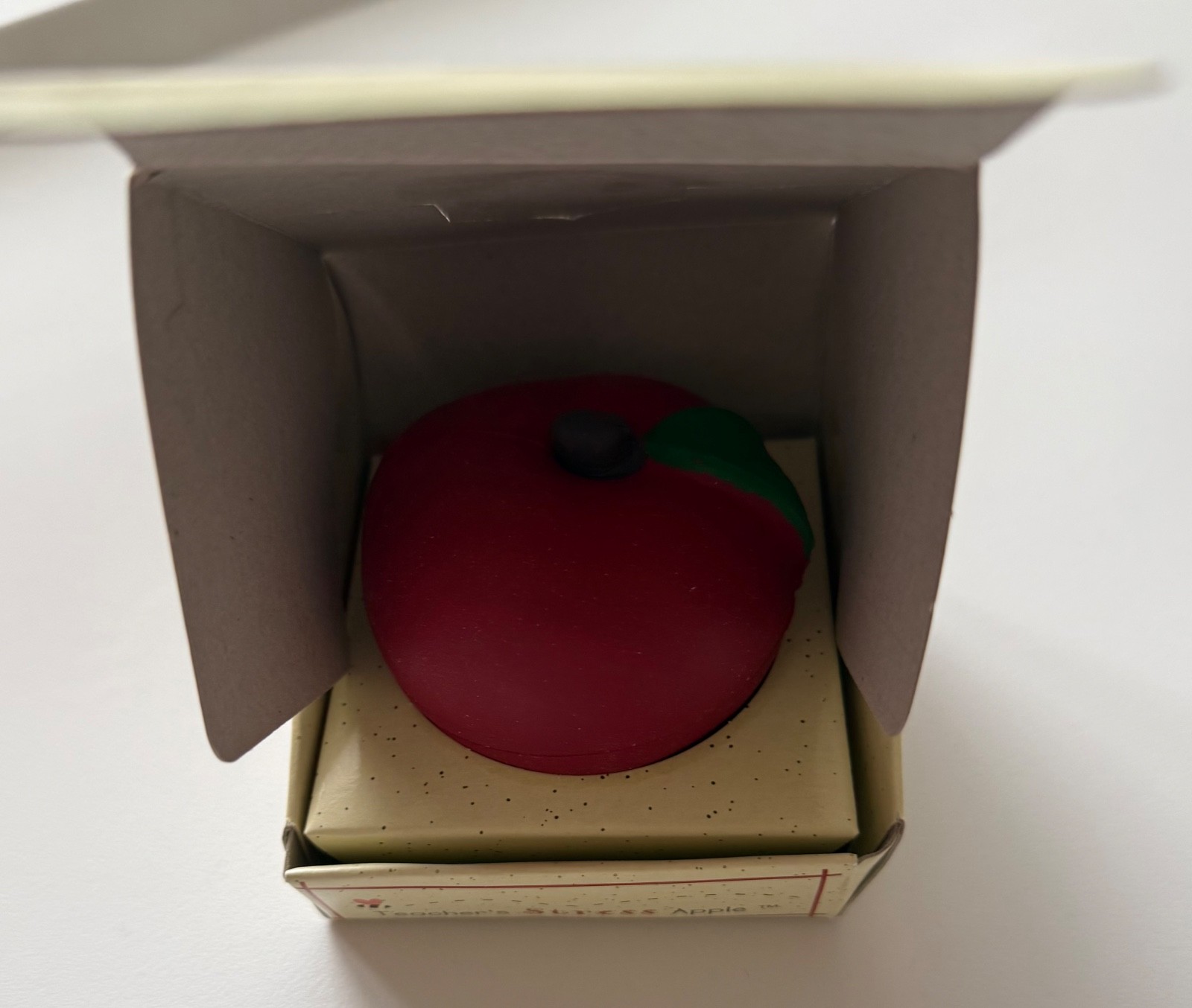 Teacher’s Stress Apple in Box (Circumference 8″)
