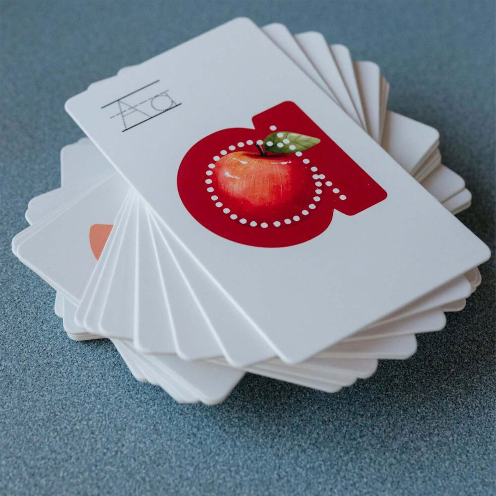 Lit Letters, Learn Letter Sounds up to 2X Faster, Lit Letters Flash Cards ET