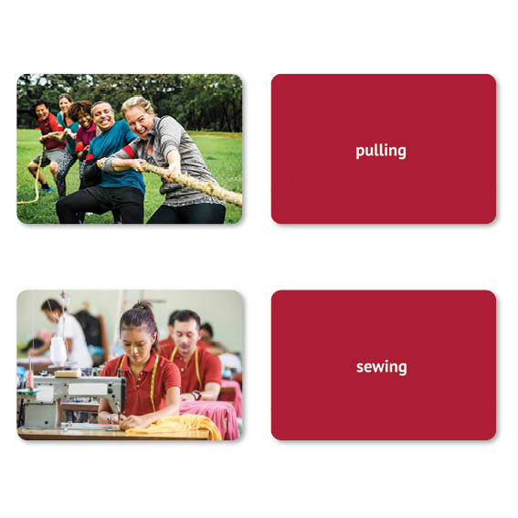 Language Flash Card Library | Autism ASD ADHD Dementia Educational Activity