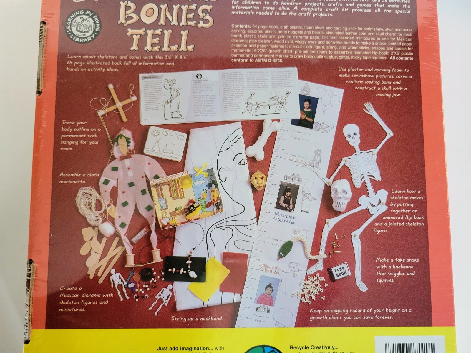 CREATIVITY FOR KIDS STORIES BONES TELL BRAND NEW BODY BASICS TO MUMMY MYSTERIES