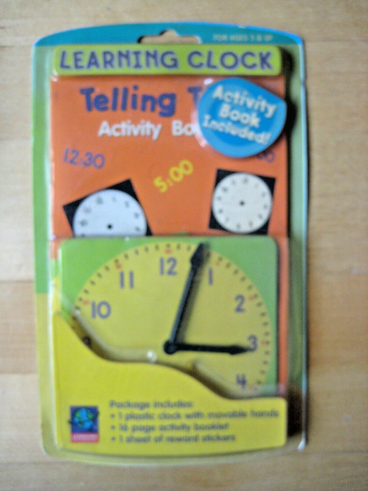 LEARNING TOYS LOT *MAGNETIC ALPHABETS * COUNTING BEARS * TELLING TIME + Links