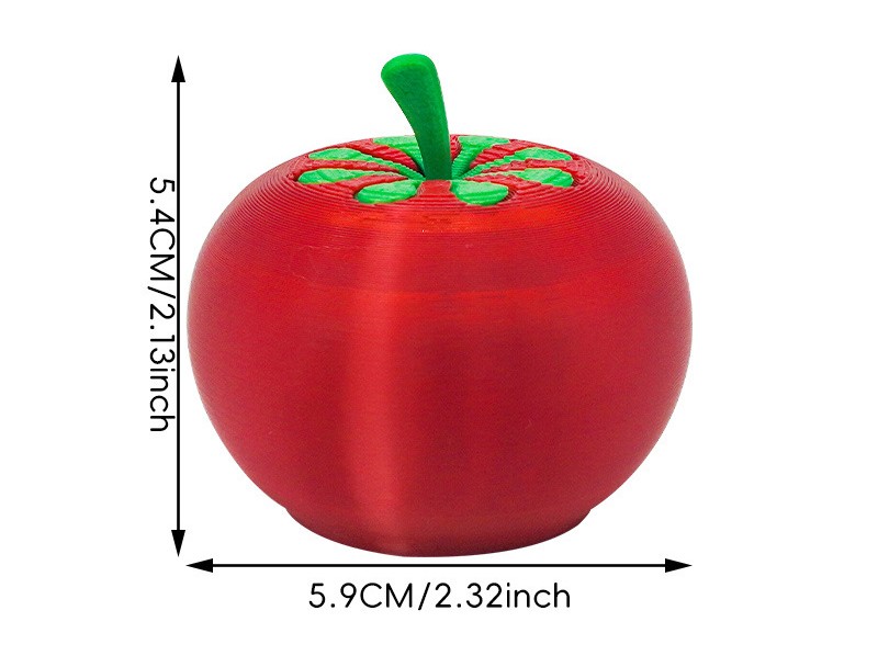 Portable Lightweight Durable Easy – To – Use Non – Toxic Tomato Twist Fidget Toy