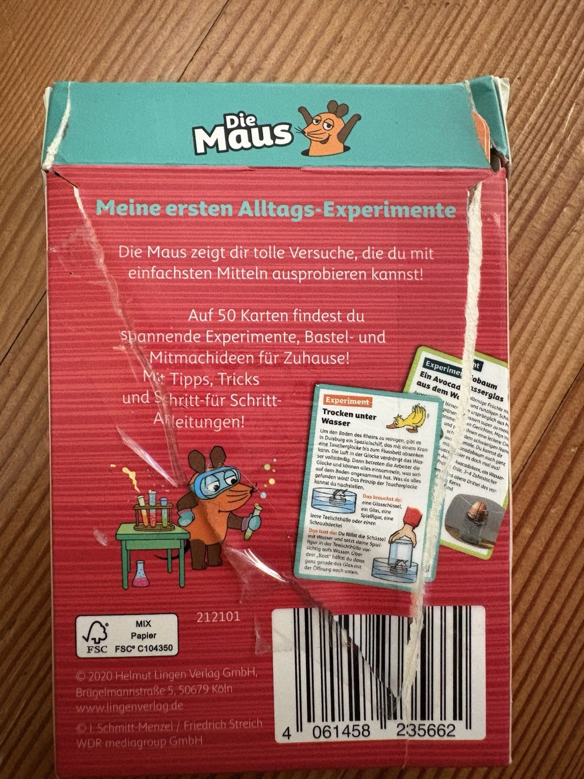 Die Maus “Probier’s Aus!” Activity & Craft Cards For Kids 5+ In German Language